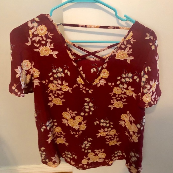 Floral summer top - Picture 1 of 2